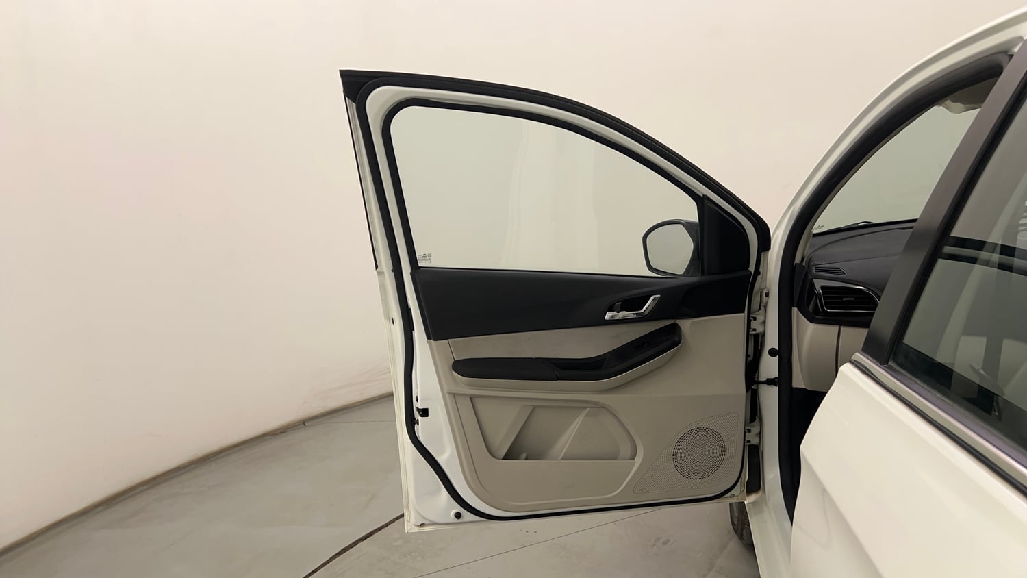 Used 2024 Tata Tigor XZ Plus Petrol Manual interior LEFT FRONT DOOR OPEN VIEW