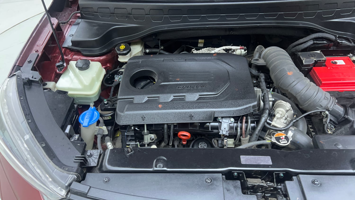 Used 2021 Kia Sonet HTX 1.5 Diesel Manual engine ENGINE RIGHT SIDE VIEW