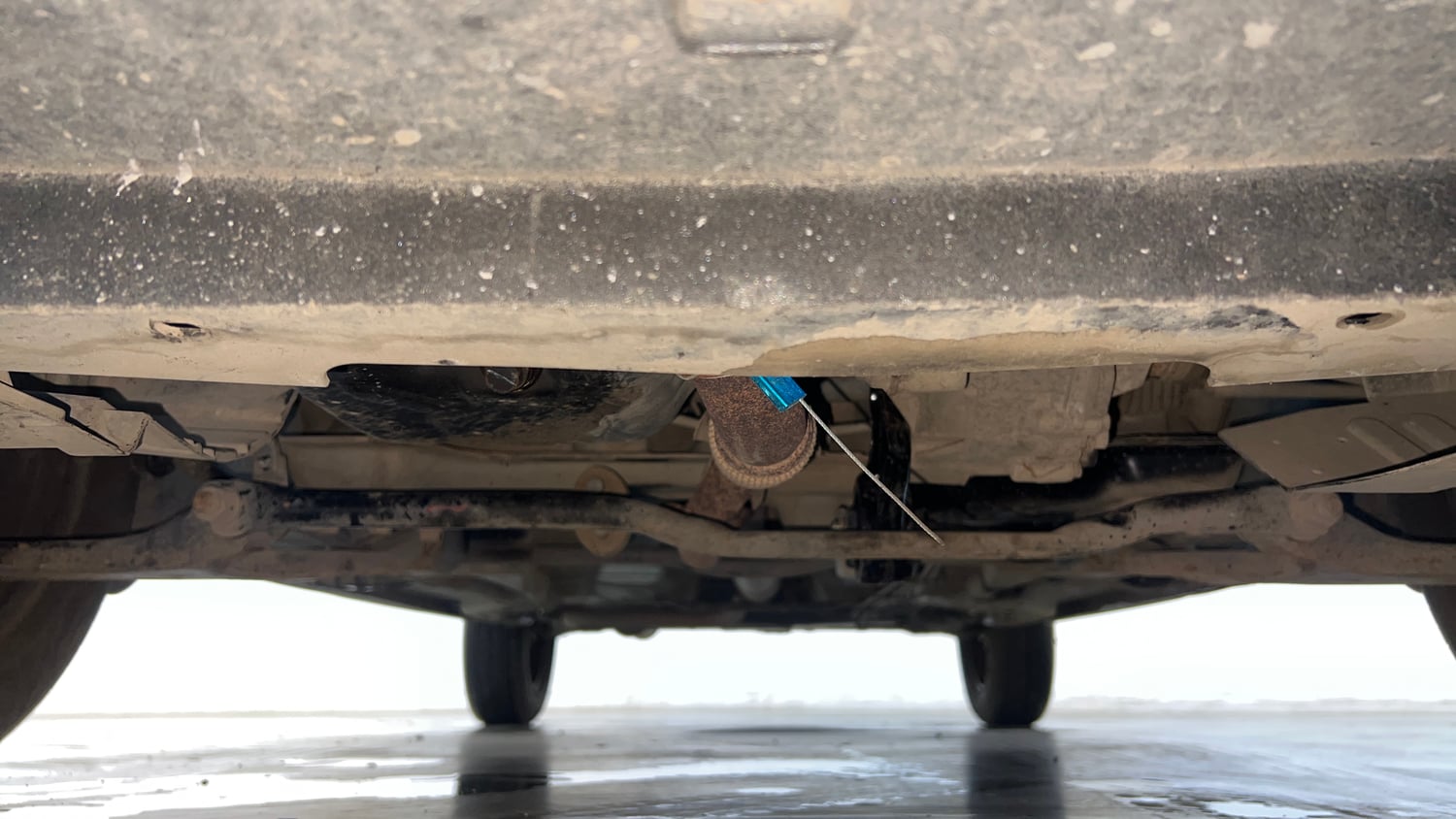 Used 2021 Tata Tiago XT Petrol Manual extra FRONT LEFT UNDERBODY VIEW