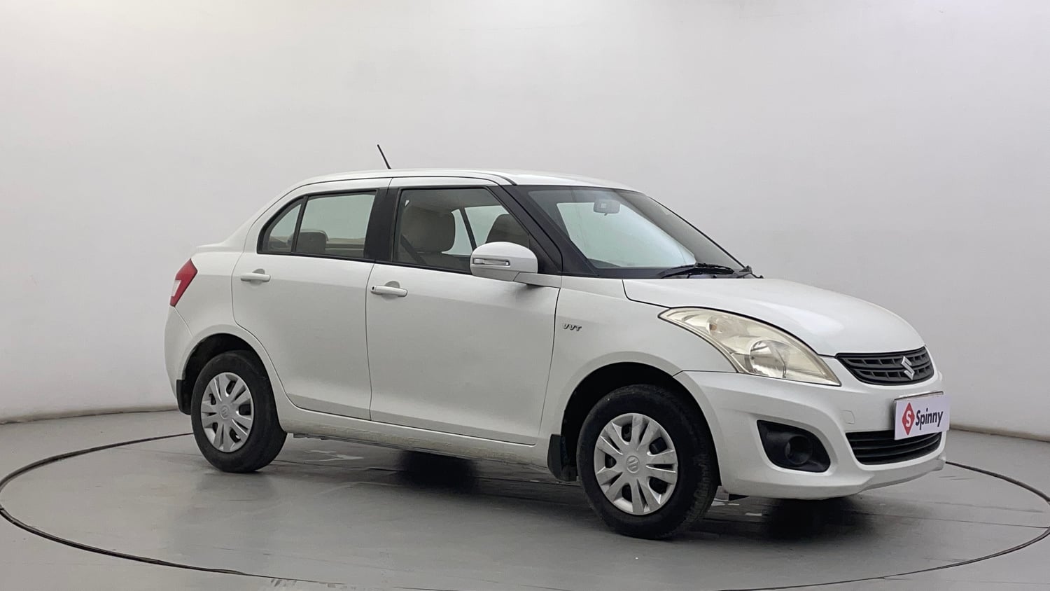 Used 2012 Maruti Suzuki Swift Dzire VXI Petrol Manual exterior RIGHT FRONT CORNER VIEW
