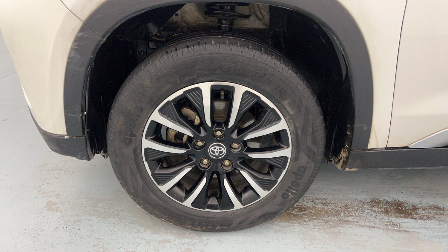 Used 2021 Toyota Urban Cruiser Premium Grade AT Petrol Automatic tyres LEFT FRONT TYRE RIM VIEW