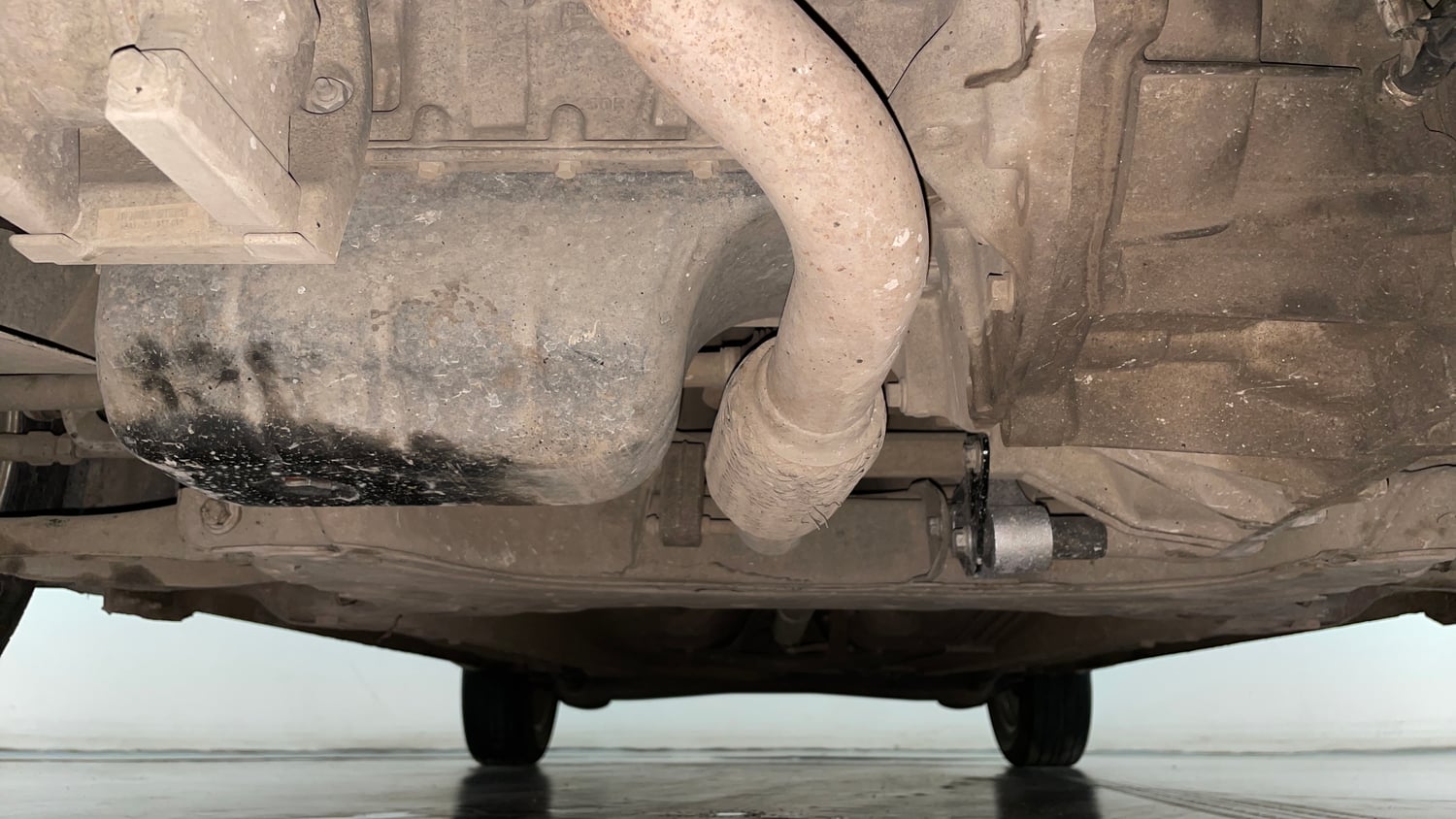 Used 2018 Ford Figo Titanium1.5 TDCi Diesel Manual extra FRONT LEFT UNDERBODY VIEW