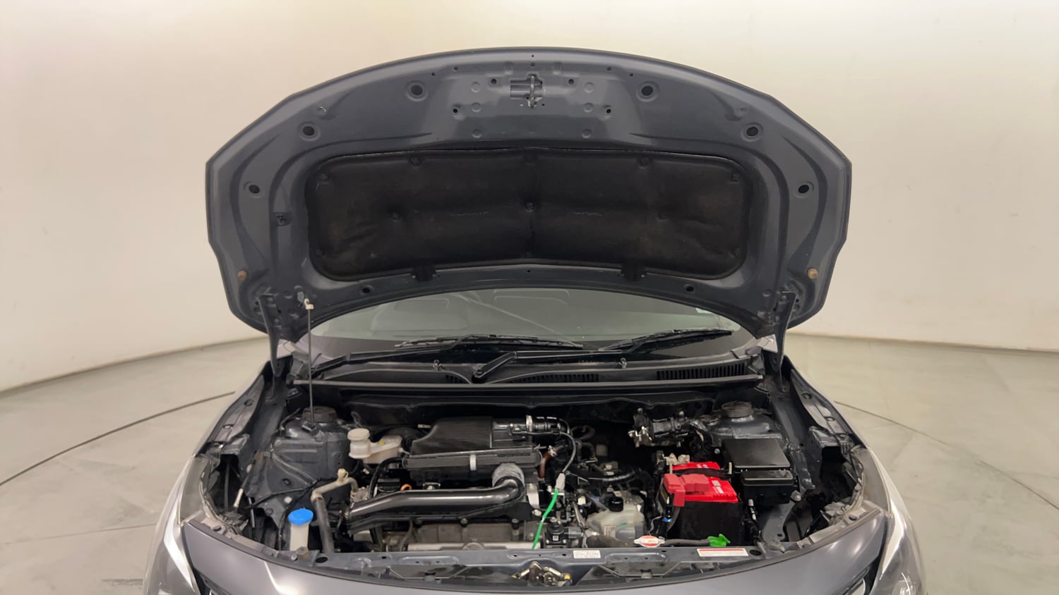 Used 2023 Maruti Suzuki Baleno Alpha AGS Petrol Automatic engine ENGINE & BONNET OPEN FRONT VIEW