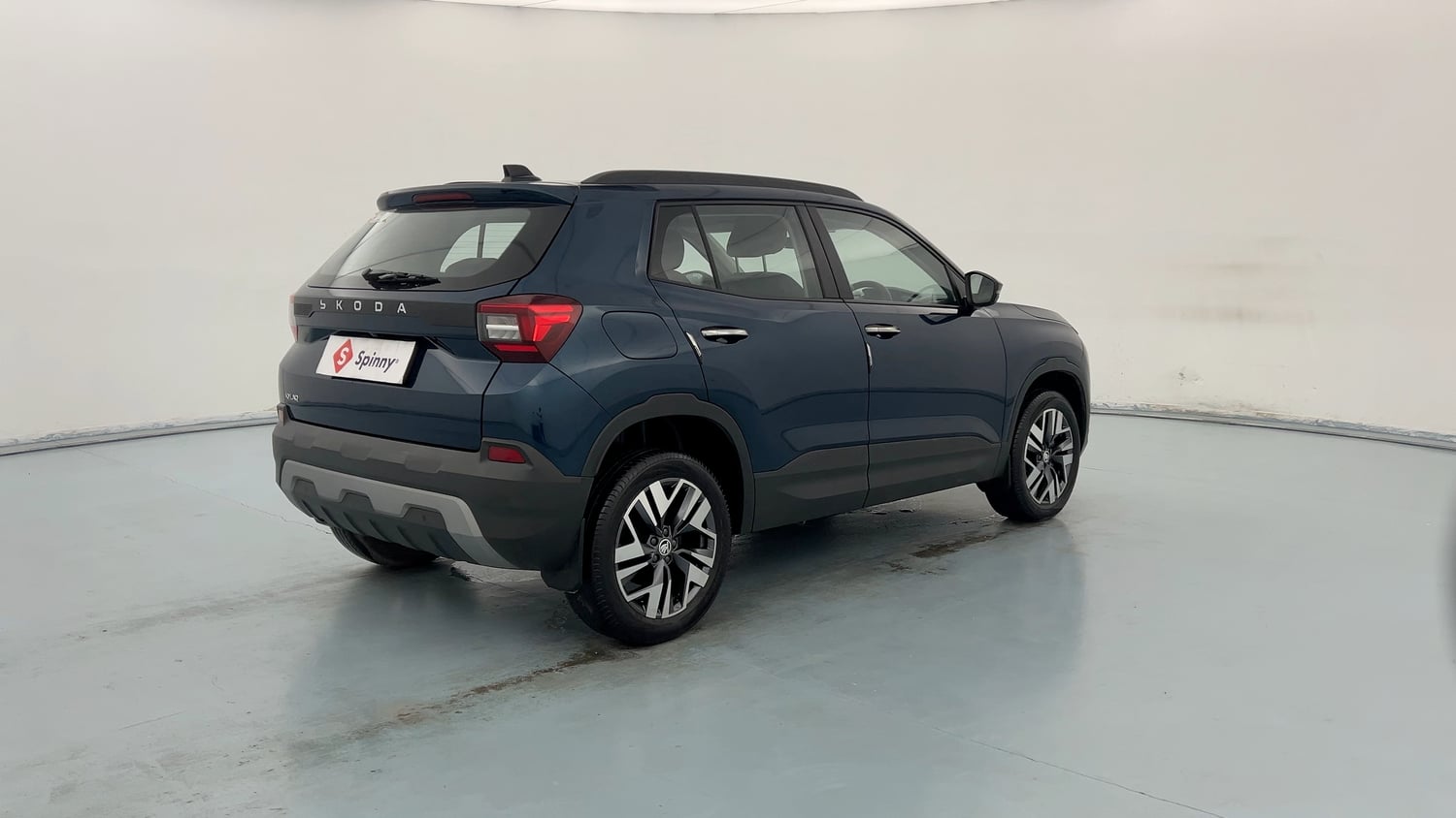 Used 2025 Skoda Kylaq Prestige AT Petrol Automatic exterior RIGHT REAR CORNER VIEW