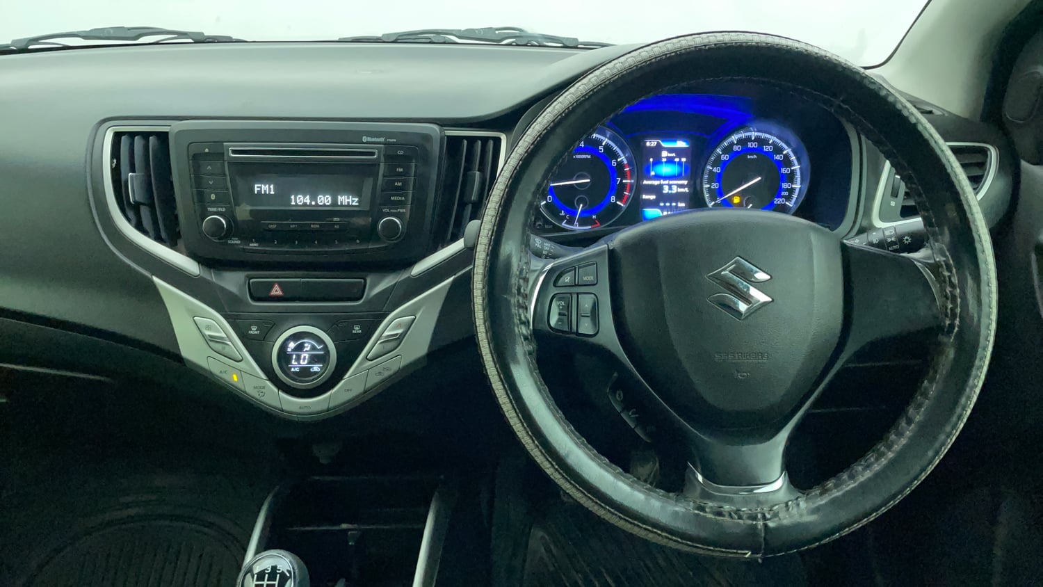 Used 2018 Maruti Suzuki Baleno Zeta 1.2 Petrol Manual interior STEERING VIEW