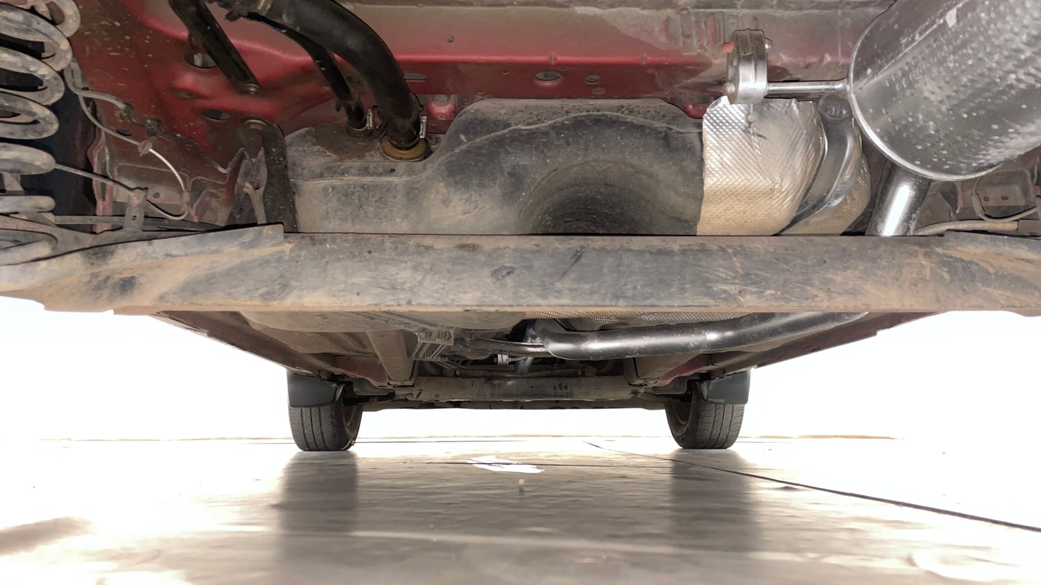 Used 2018 Ford EcoSport Trend 1.5L TDCi Diesel Manual extra REAR UNDERBODY VIEW (TAKEN FROM REAR)