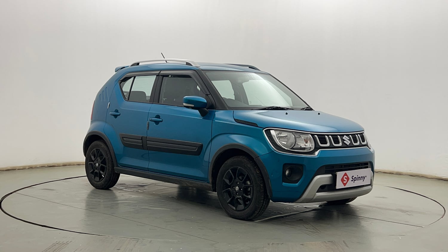 Used 2024 Maruti Suzuki Ignis Zeta 1.2 AMT Petrol Automatic exterior RIGHT FRONT CORNER VIEW