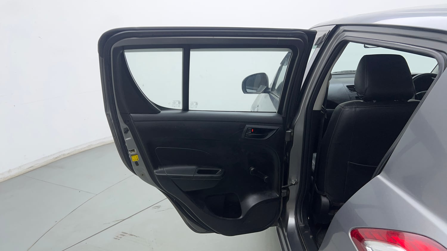 Used 2014 Maruti Suzuki Swift LXi Petrol Manual interior LEFT REAR DOOR OPEN VIEW