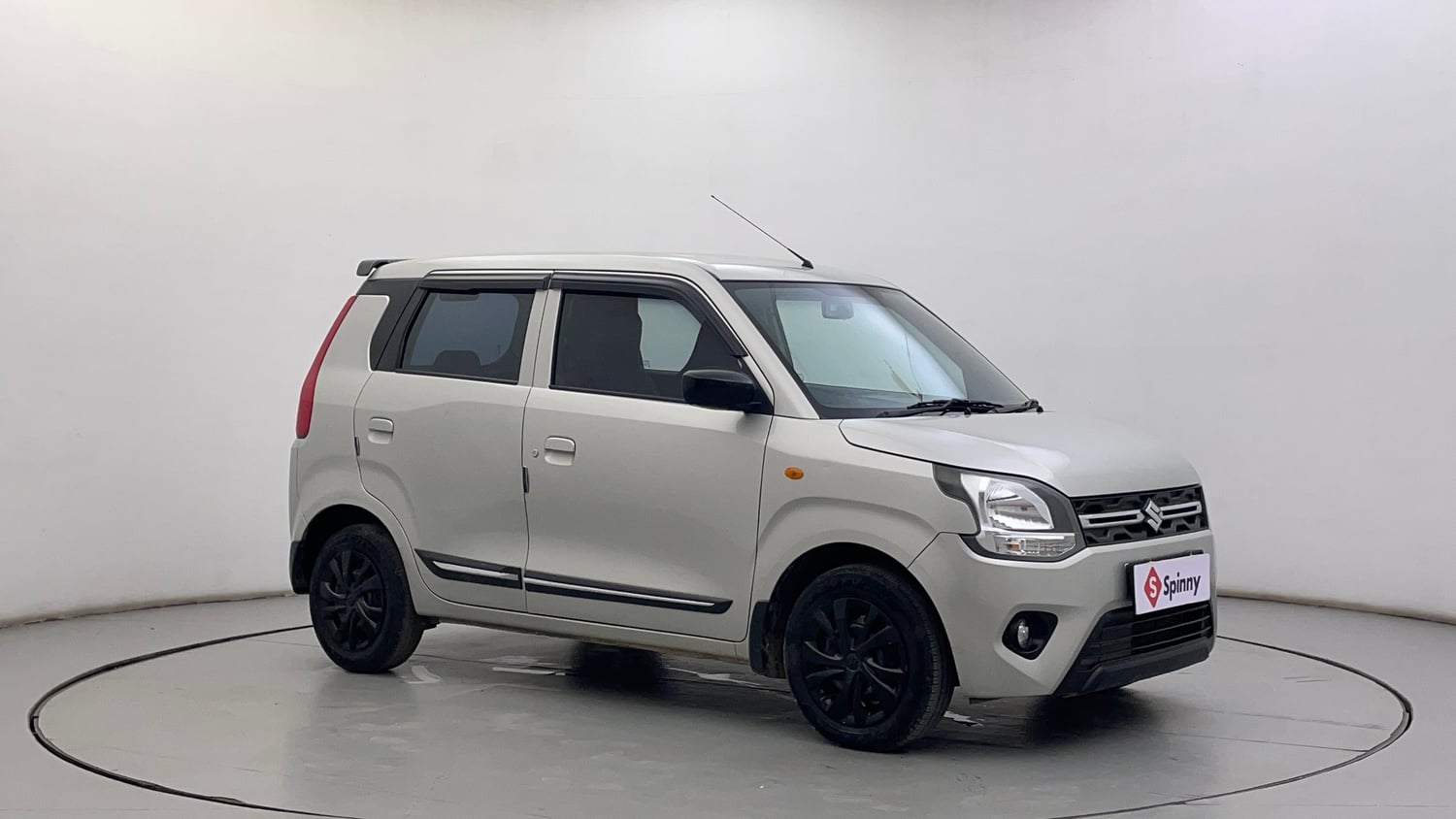 Used 2022 Maruti Suzuki Wagon R VXi (O) 1.2 Petrol Manual exterior RIGHT FRONT CORNER VIEW