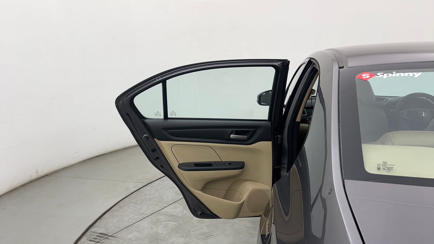 Used 2019 Honda Amaze 1.2 S MT Petrol Petrol Manual interior LEFT REAR DOOR OPEN VIEW