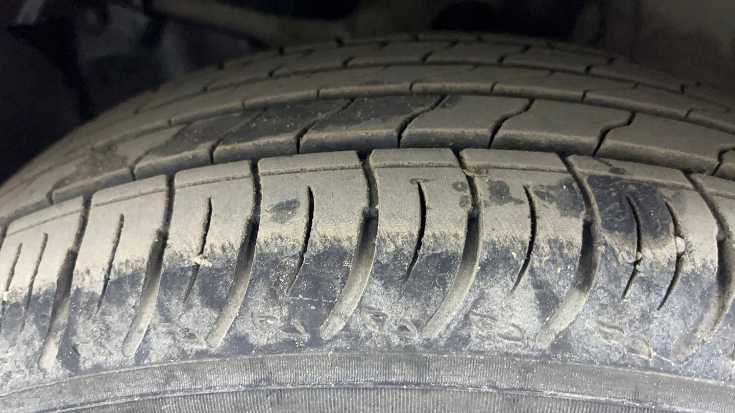 Used 2018 Honda WR-V VX MT Diesel Diesel Manual tyres LEFT FRONT TYRE TREAD VIEW