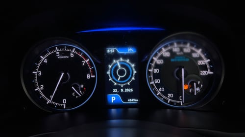 Used 2024 Maruti Suzuki XL6 Alpha AT Petrol Petrol Automatic interior CLUSTERMETER VIEW