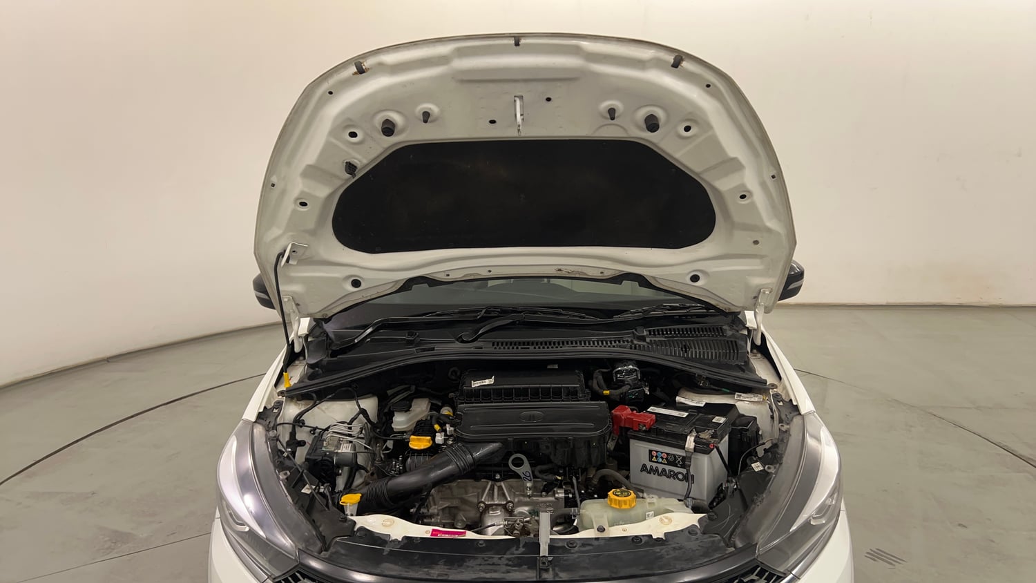 Used 2024 Tata Tigor XZ Plus Petrol Manual engine ENGINE & BONNET OPEN FRONT VIEW