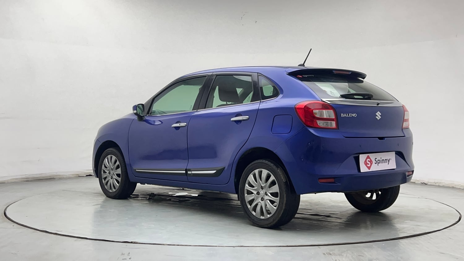 Used 2017 Maruti Suzuki Baleno Alpha 1.2 Petrol Manual exterior LEFT REAR CORNER VIEW