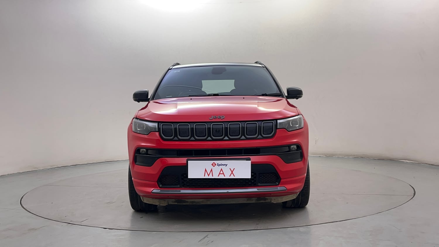 Used 2022 Jeep Compass Model S (O) Diesel 4x4 AT Diesel Automatic exterior FRONT VIEW
