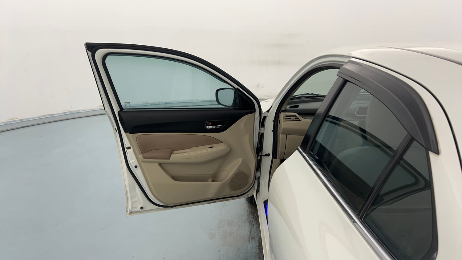 Used 2022 Maruti Suzuki Dzire VXi AGS Petrol Automatic interior LEFT FRONT DOOR OPEN VIEW