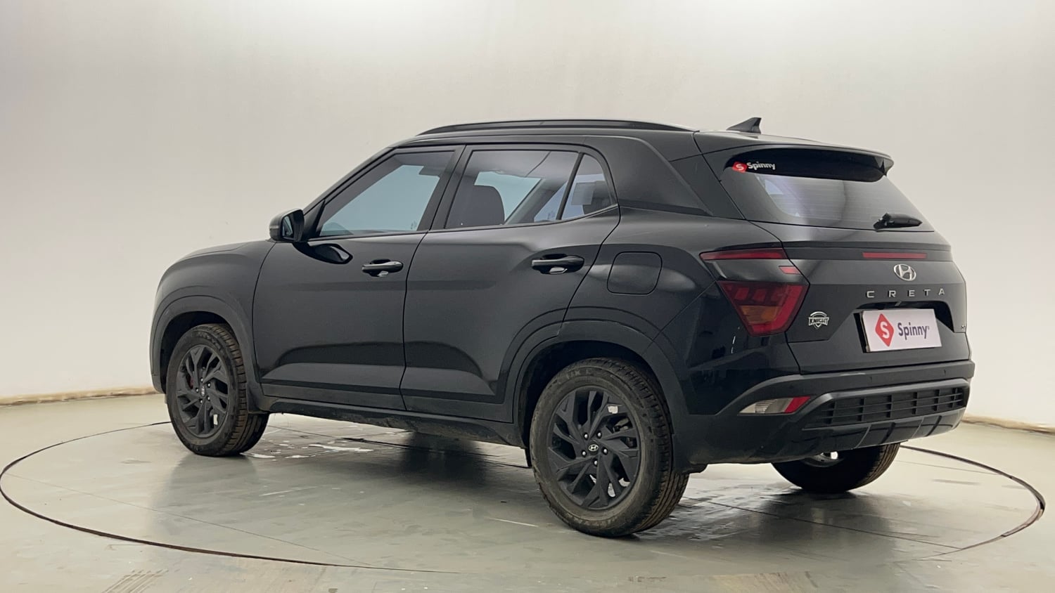 Used 2023 Hyundai Creta SX (O) 1.5 Diesel Automatic knight Diesel Automatic exterior LEFT REAR CORNER VIEW