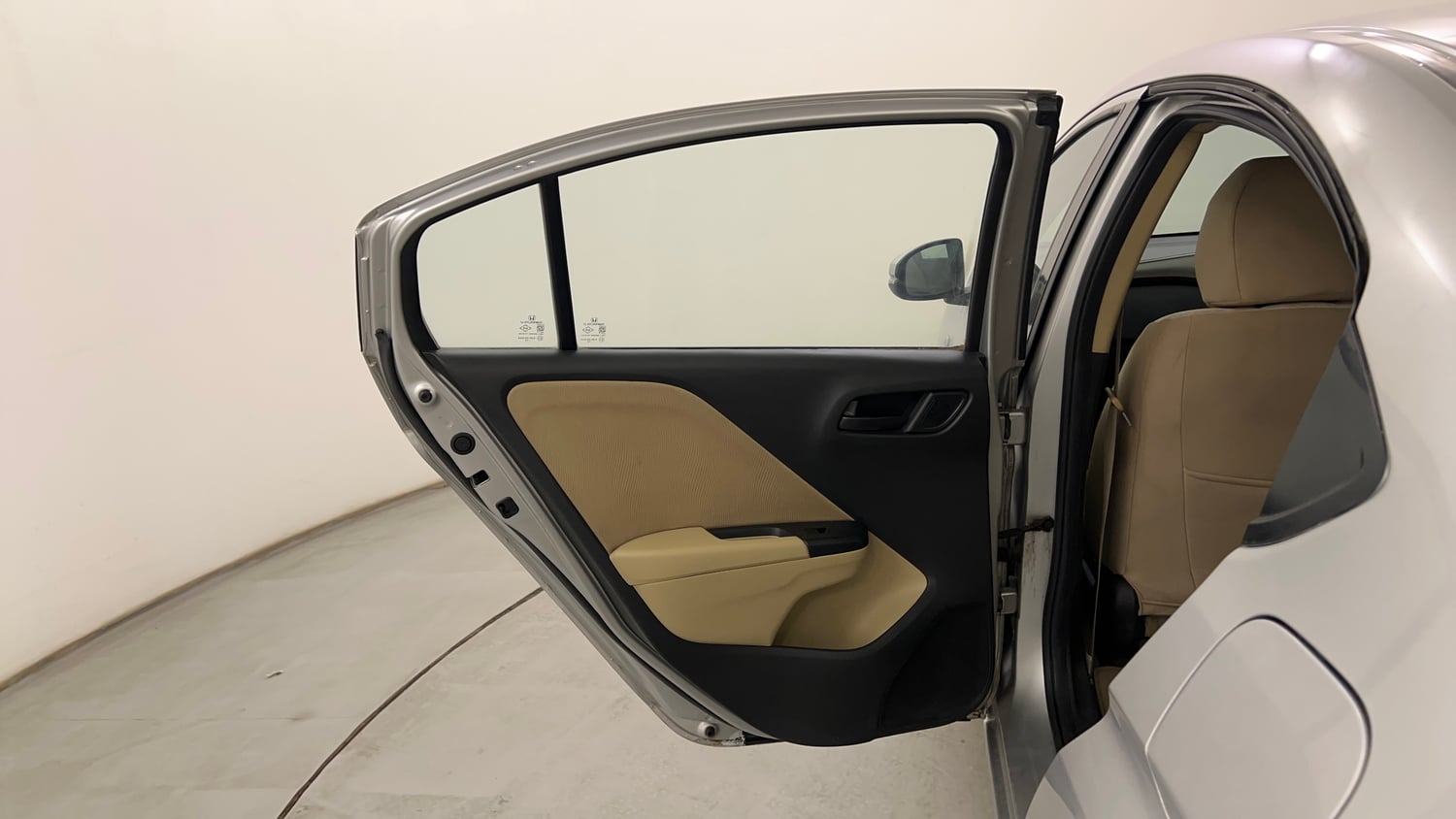 Used 2014 Honda City SV Petrol Manual interior LEFT REAR DOOR OPEN VIEW