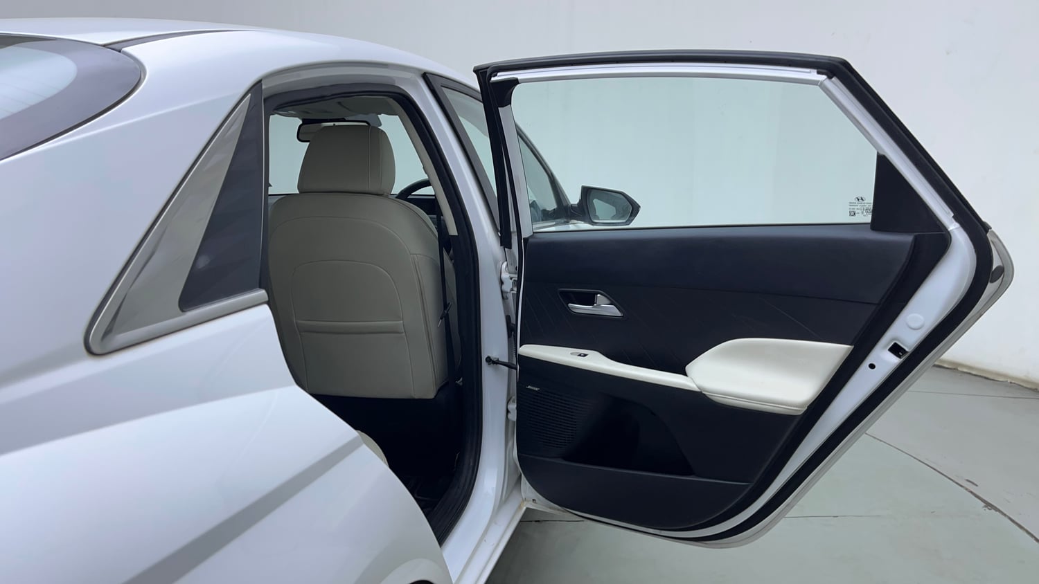 Used 2024 Hyundai Verna SX (O) 1.5 Petrol IVT Petrol Automatic interior RIGHT REAR DOOR OPEN VIEW