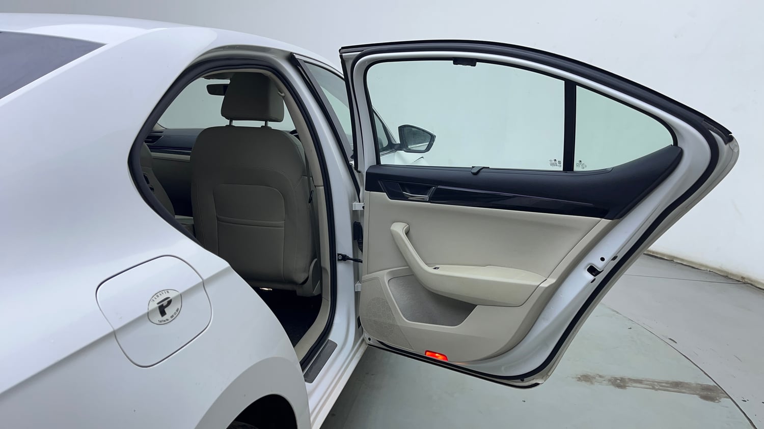 Used 2020 Skoda Superb L&K TSI AT Petrol Automatic interior RIGHT REAR DOOR OPEN VIEW