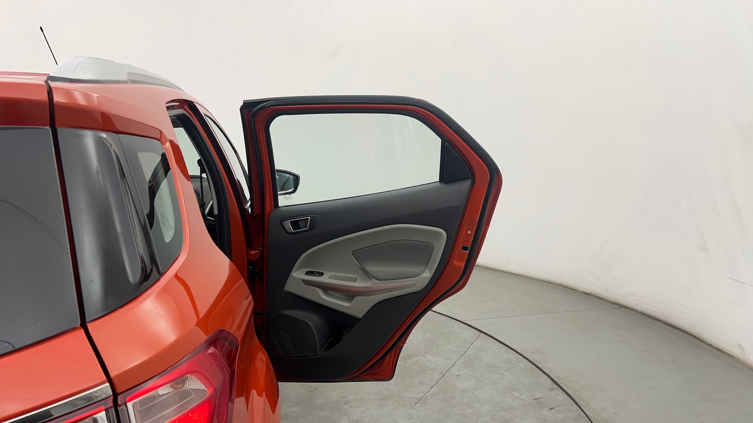 Used 2015 Ford EcoSport Titanium 1.5 Ti-VCT AT Petrol Automatic interior RIGHT REAR DOOR OPEN VIEW
