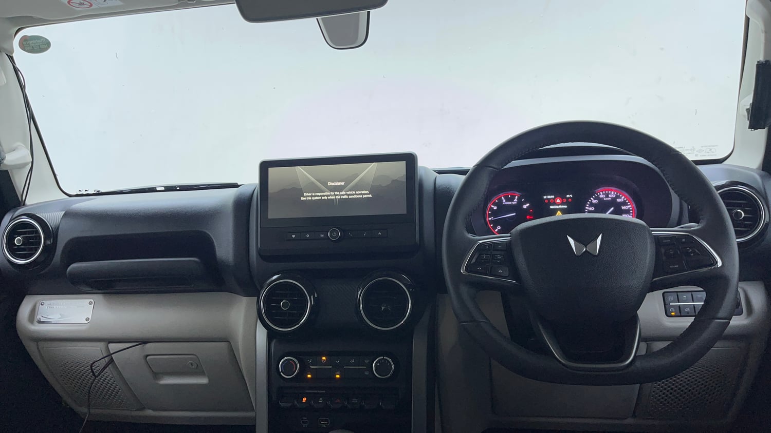 Used 2026 Mahindra Thar Roxx MX5 Petrol AT 2WD Petrol Automatic interior DASHBOARD VIEW