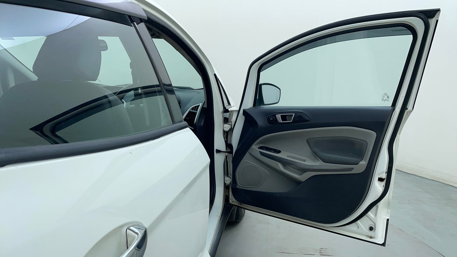 Used 2014 Ford EcoSport Trend 1.5 TDCi Diesel Manual interior RIGHT FRONT DOOR OPEN VIEW