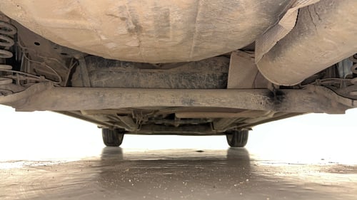 Used 2018 Ford Figo Aspire Titanium1.5 TDCi Diesel Manual extra REAR UNDERBODY VIEW (TAKEN FROM REAR)