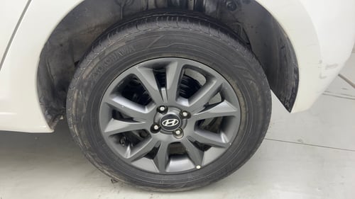 Used 2020 Hyundai Elite i20 Sportz Plus 1.2 Petrol Manual tyres LEFT REAR TYRE RIM VIEW