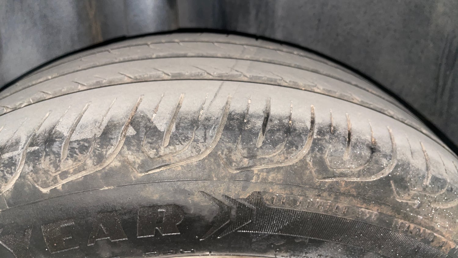 Used 2016 Volkswagen Polo Highline1.2L (P) Petrol Manual tyres RIGHT REAR TYRE TREAD VIEW