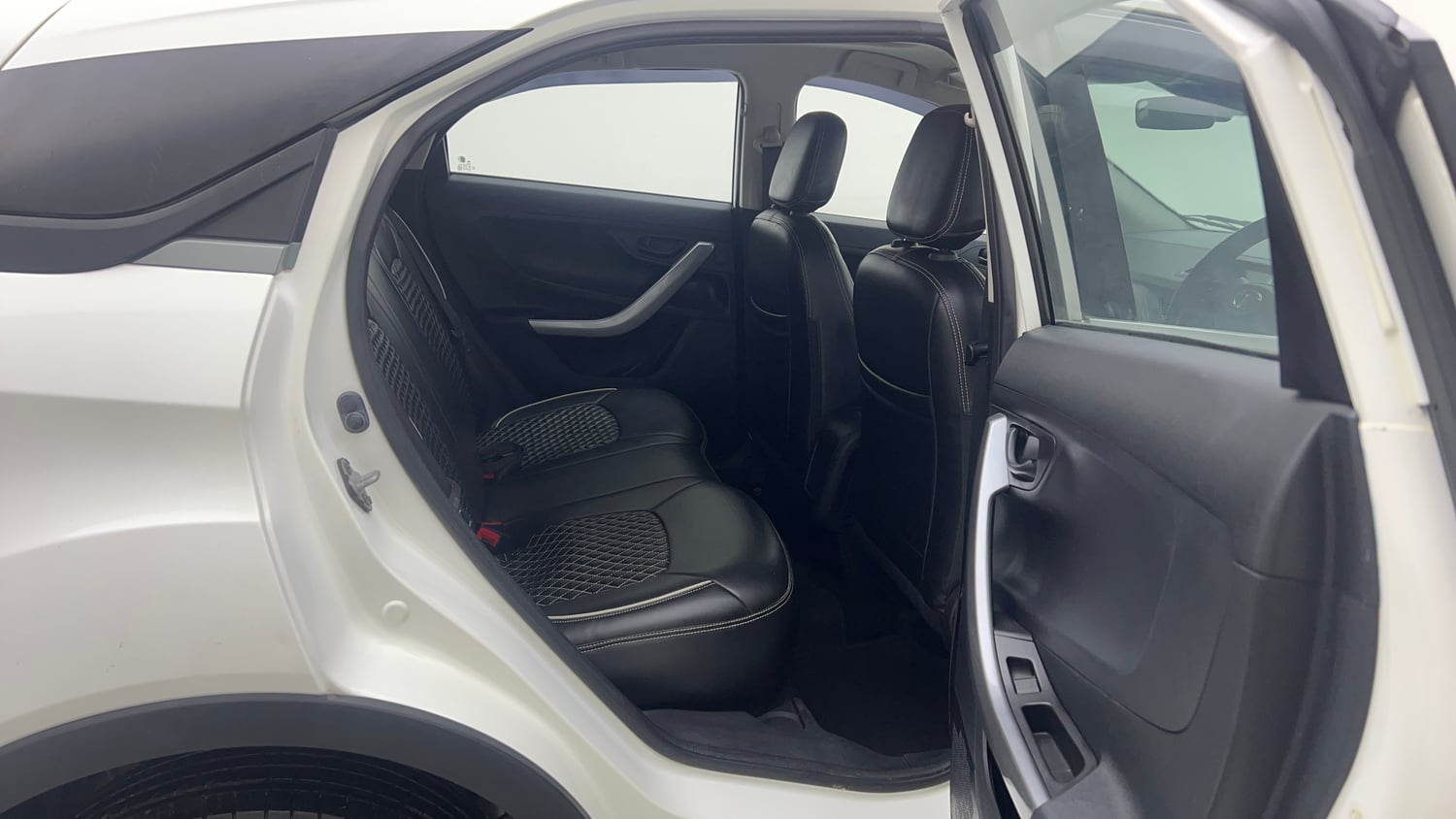 Used 2021 Tata Nexon XM (S) Petrol Manual interior RIGHT SIDE REAR DOOR CABIN VIEW
