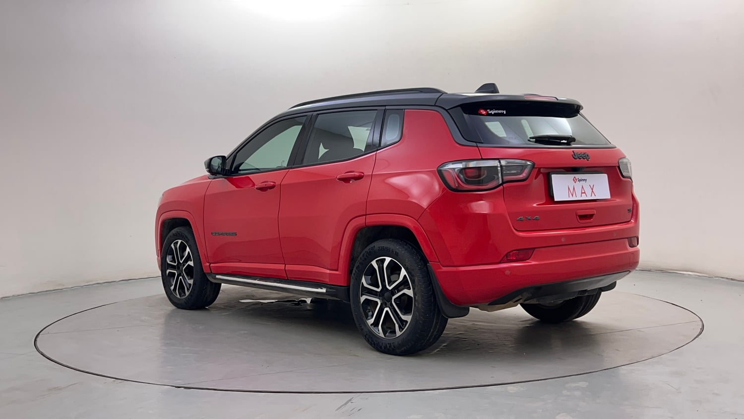 Used 2022 Jeep Compass Model S (O) Diesel 4x4 AT Diesel Automatic exterior LEFT REAR CORNER VIEW
