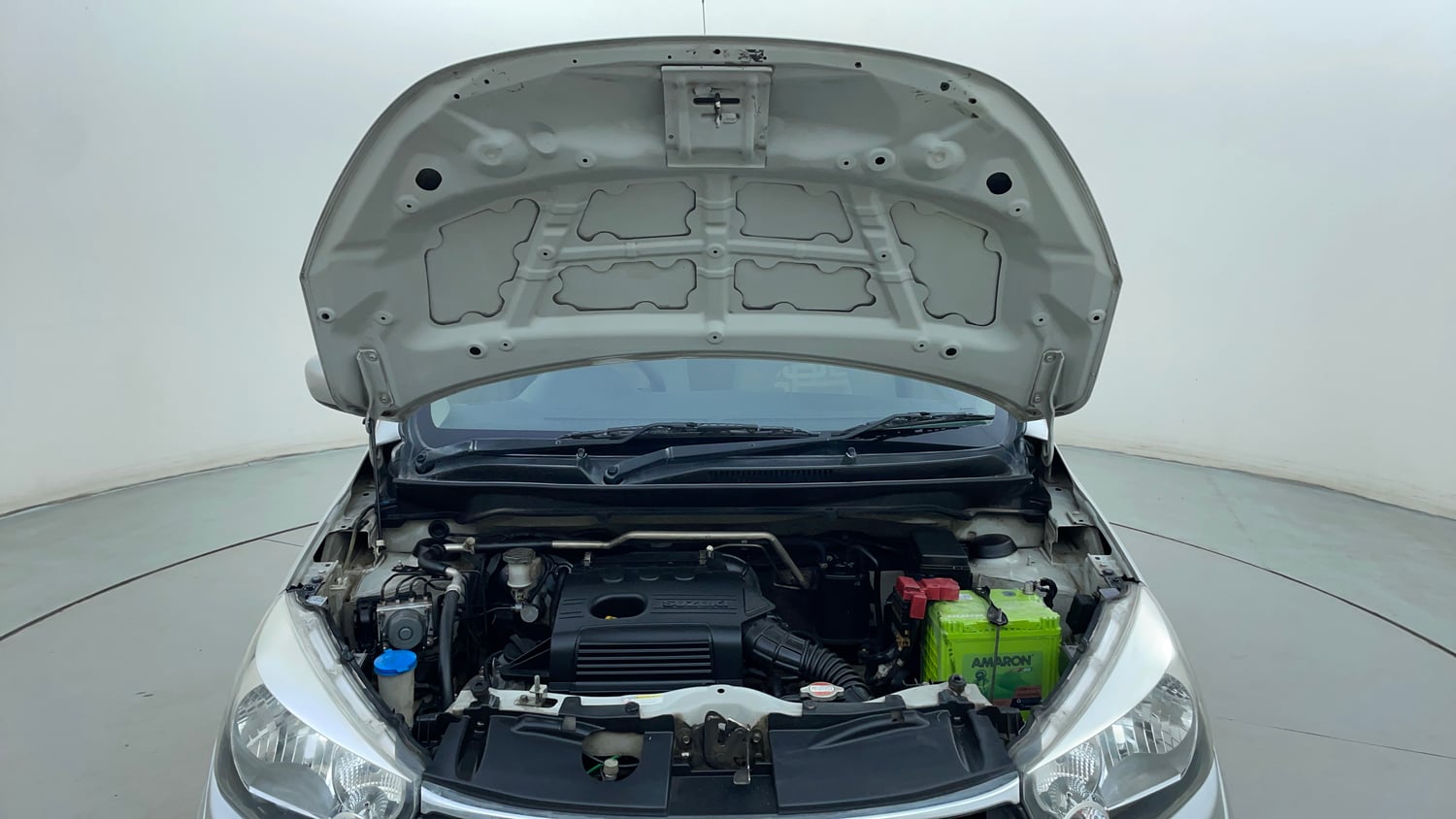 Used 2020 Maruti Suzuki Celerio VXi AMT Petrol Automatic engine ENGINE & BONNET OPEN FRONT VIEW