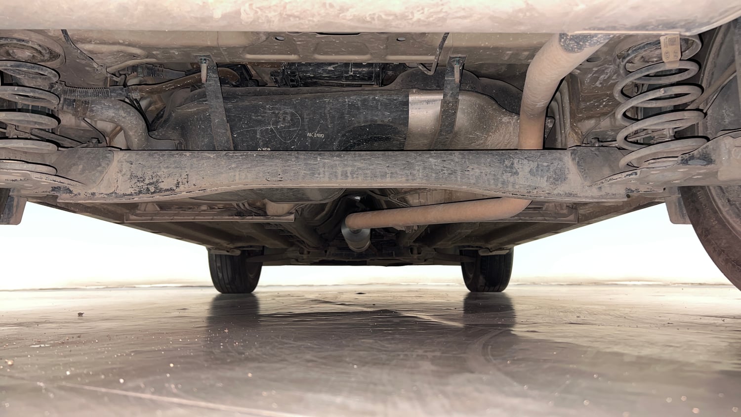 Used 2019 kia Seltos GTX Plus DCT 1.4 Petrol Automatic extra REAR UNDERBODY VIEW (TAKEN FROM REAR)