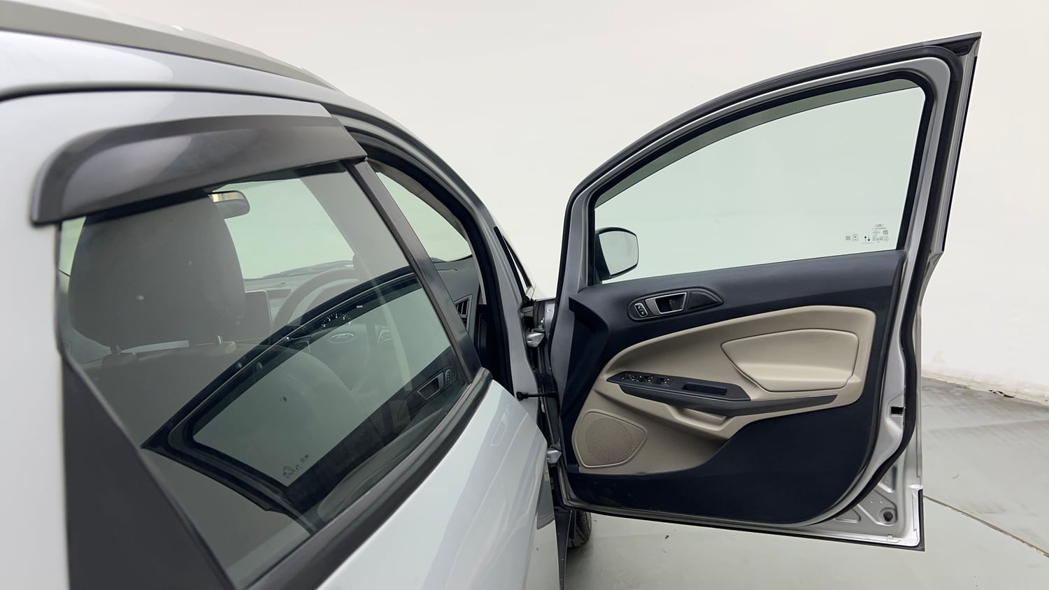 Used 2020 Ford EcoSport Titanium 1.5L Ti-VCT Petrol Manual interior RIGHT FRONT DOOR OPEN VIEW