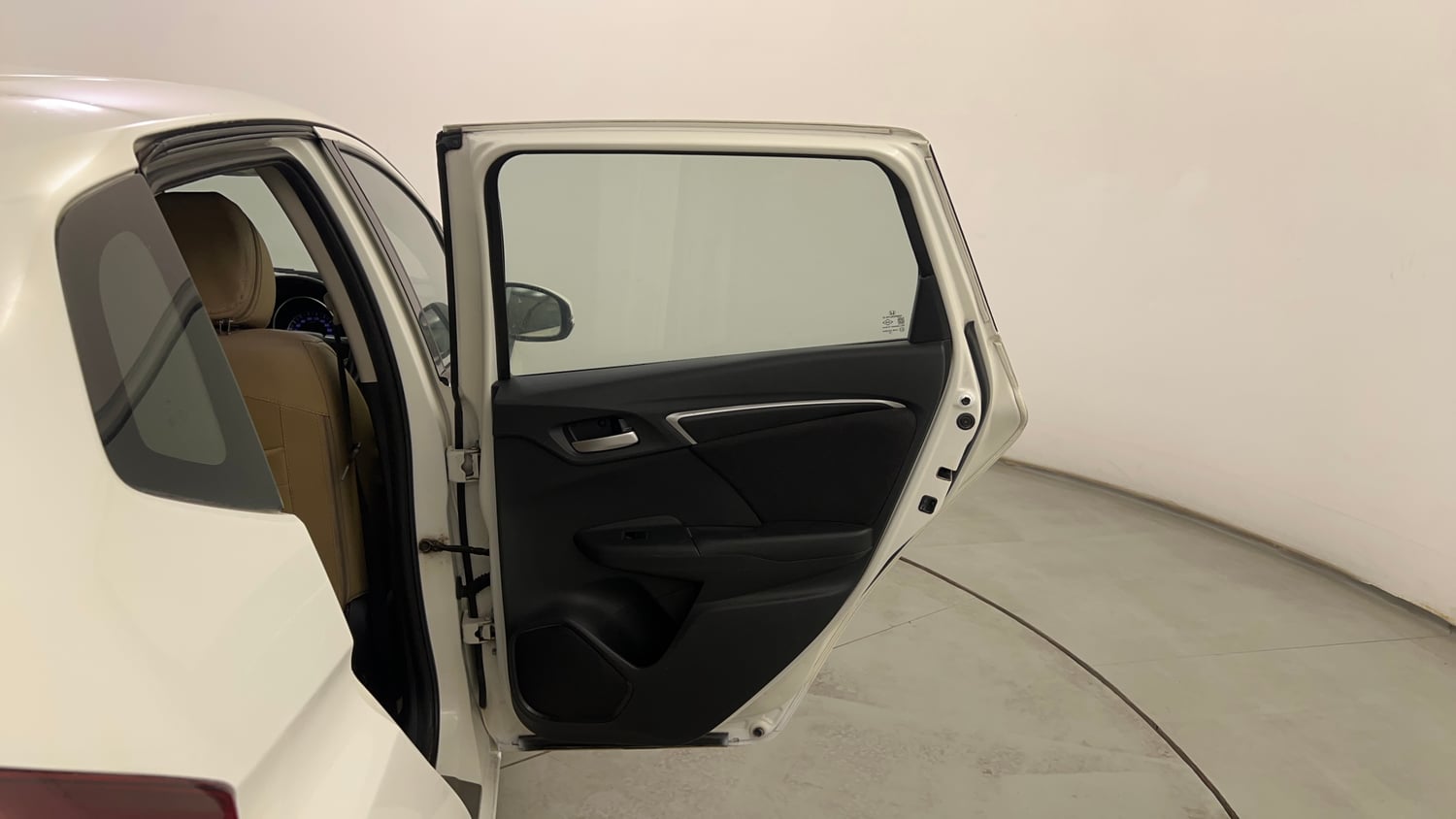 Used 2016 Honda Jazz VX Petrol Petrol Manual interior RIGHT REAR DOOR OPEN VIEW