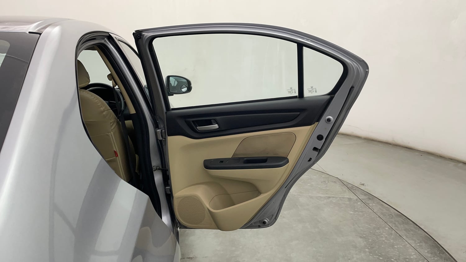 Used 2019 Honda Amaze 1.2 V MT Petrol Petrol Manual interior RIGHT REAR DOOR OPEN VIEW