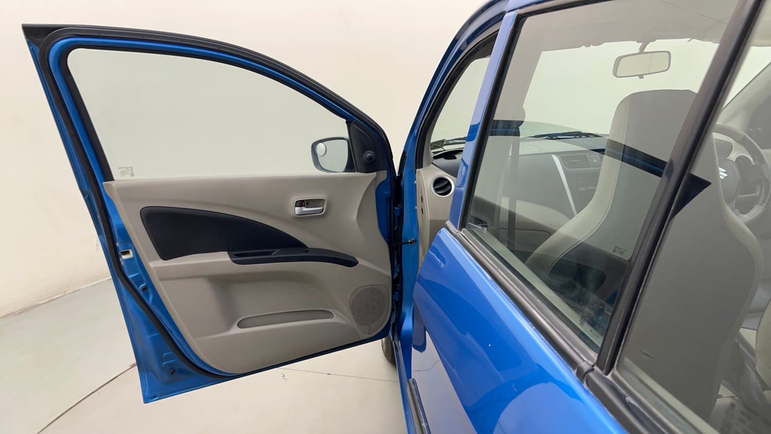 Used 2015 Maruti Suzuki Celerio VXi AMT Petrol Automatic interior LEFT FRONT DOOR OPEN VIEW