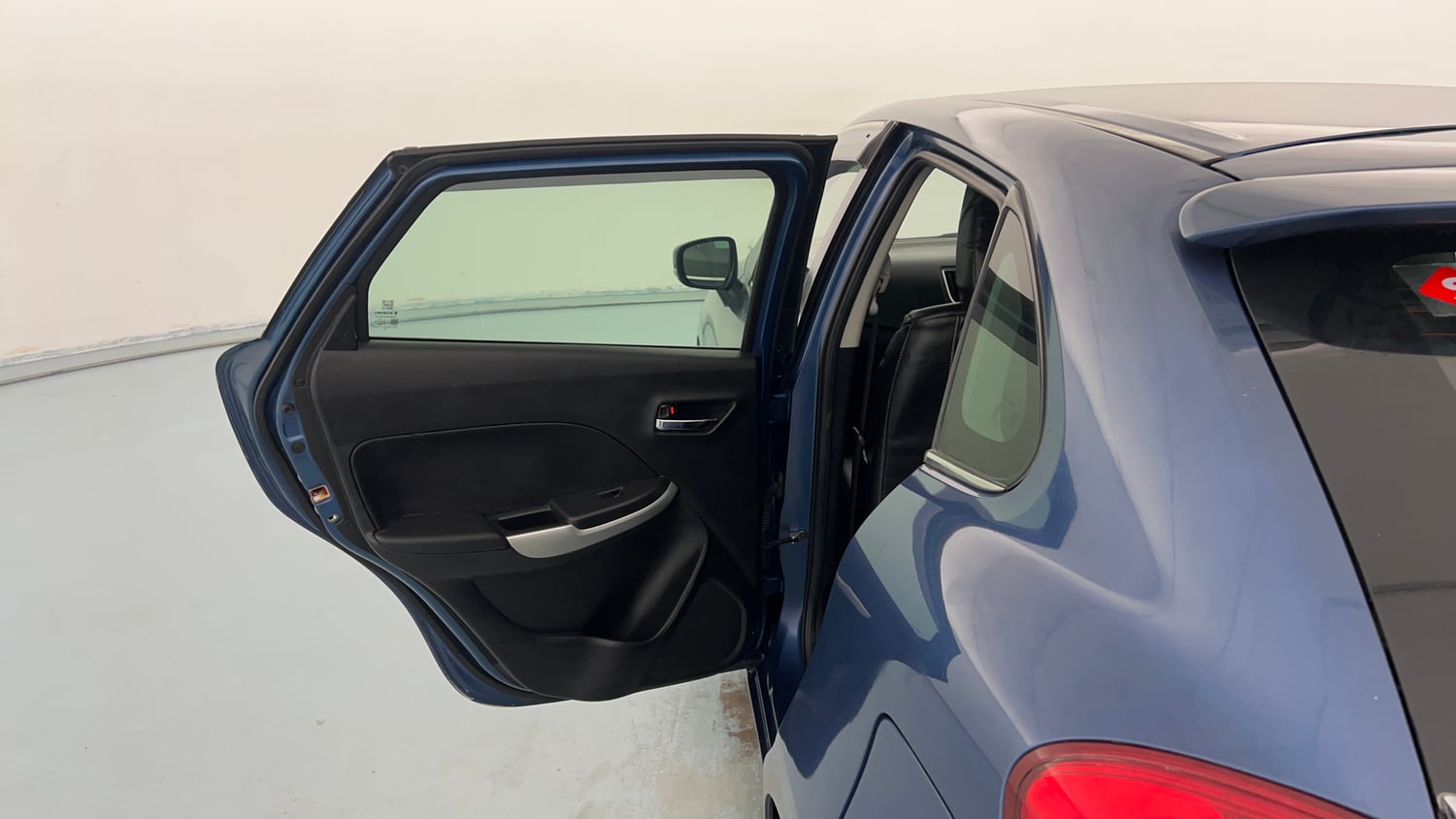 Used 2018 Maruti Suzuki Baleno Alpha 1.2 AT Petrol Automatic interior LEFT REAR DOOR OPEN VIEW
