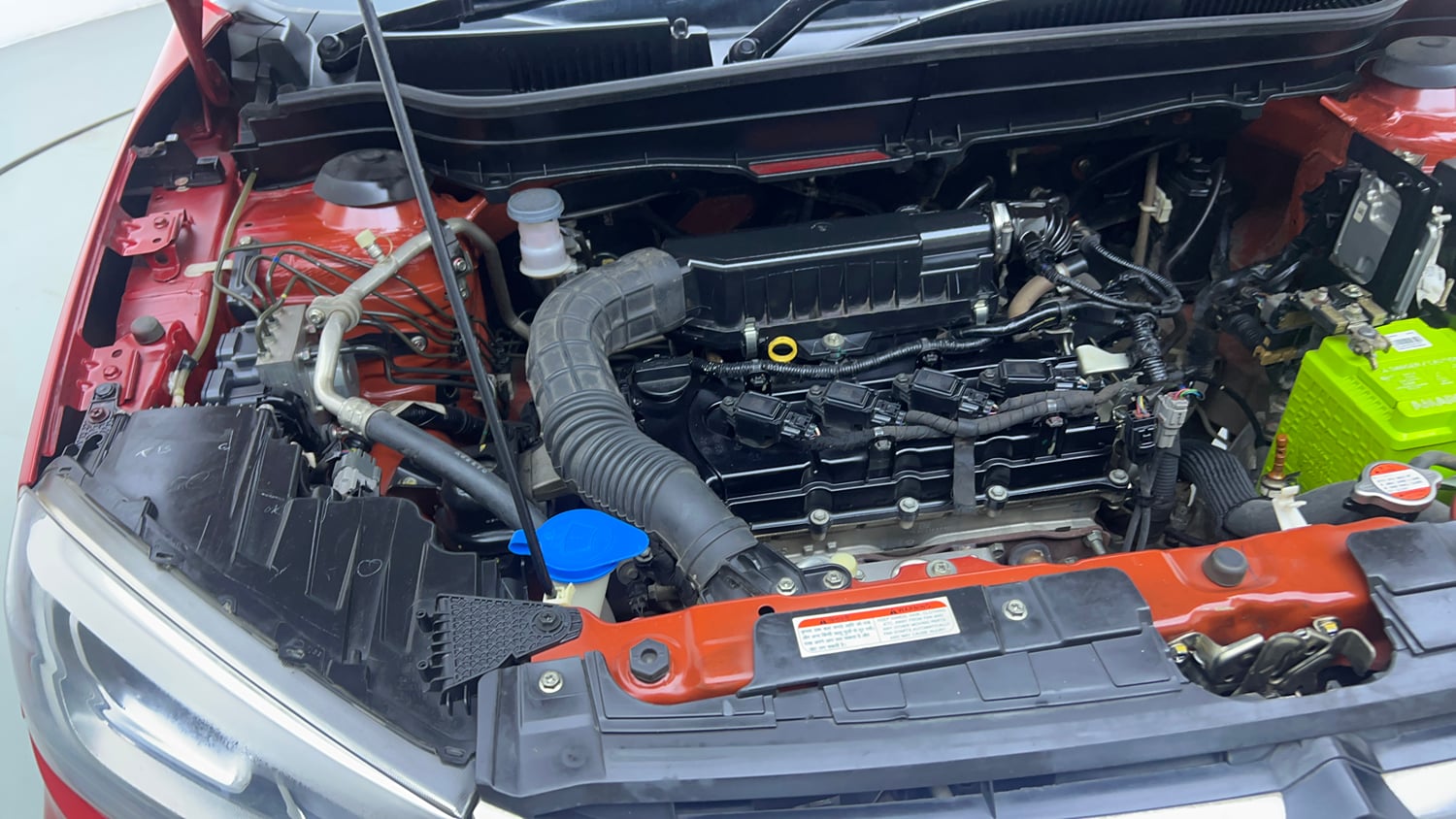 Used 2021 Maruti Suzuki Vitara Brezza ZXi AT SHVS Petrol Automatic engine ENGINE RIGHT SIDE VIEW