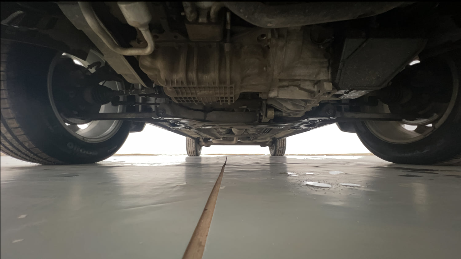 Used 2015 Ford EcoSport Titanium 1.5 Ti-VCT Petrol Manual extra FRONT LEFT UNDERBODY VIEW