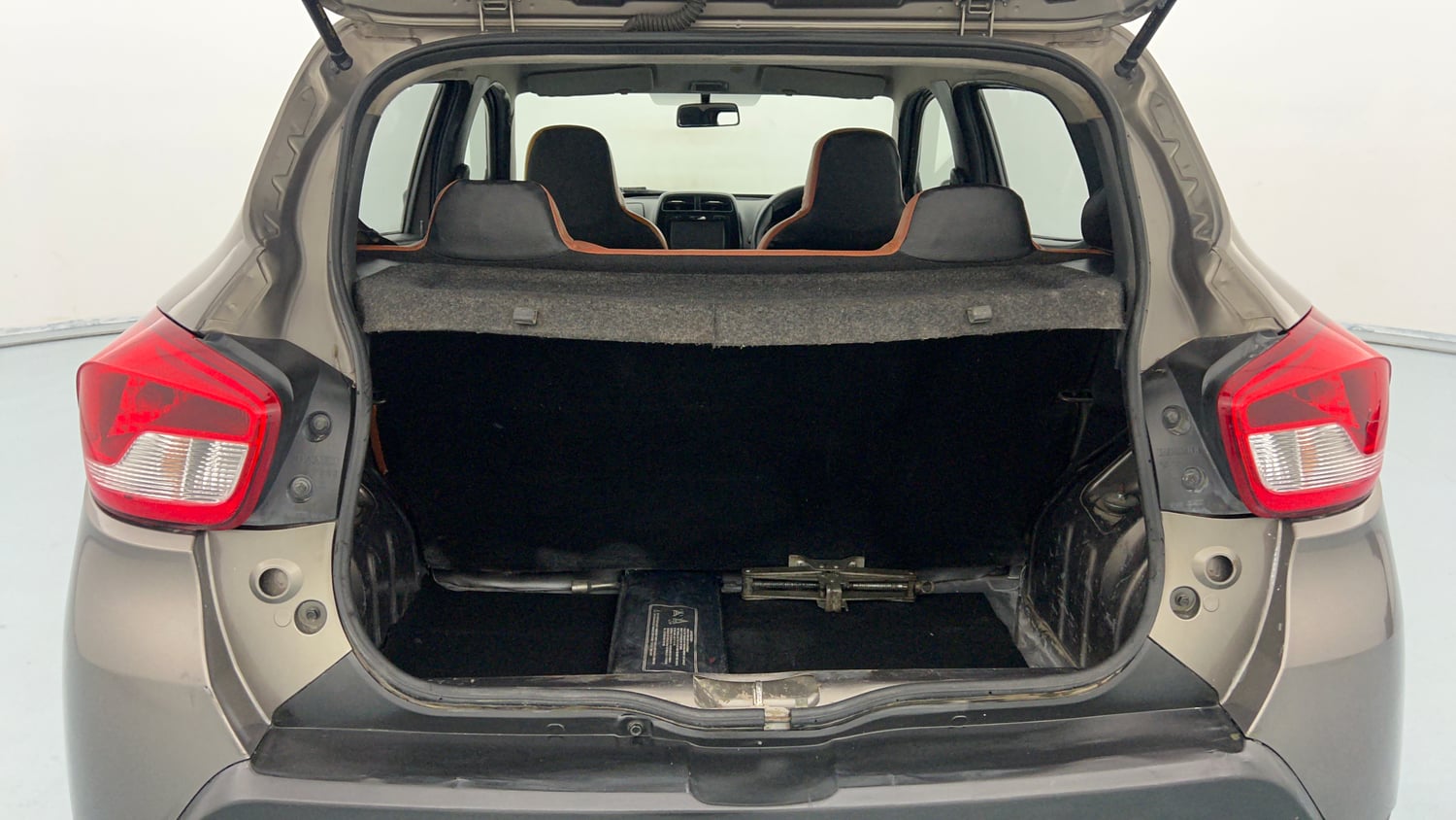 Used 2017 Renault Kwid 1.0 RXT AMT Petrol Automatic interior DICKY INSIDE VIEW