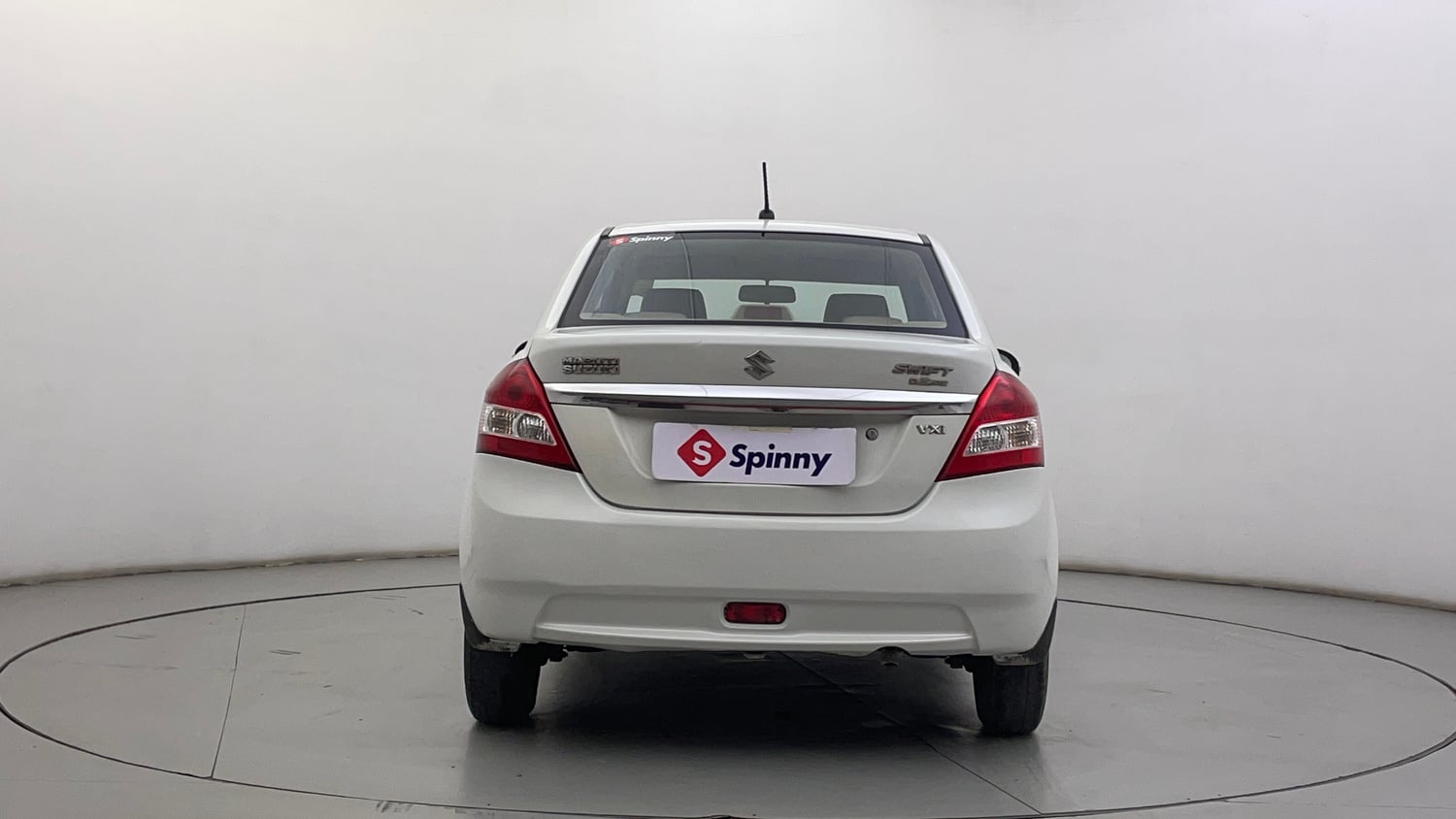 Used 2012 Maruti Suzuki Swift Dzire VXI Petrol Manual exterior BACK VIEW