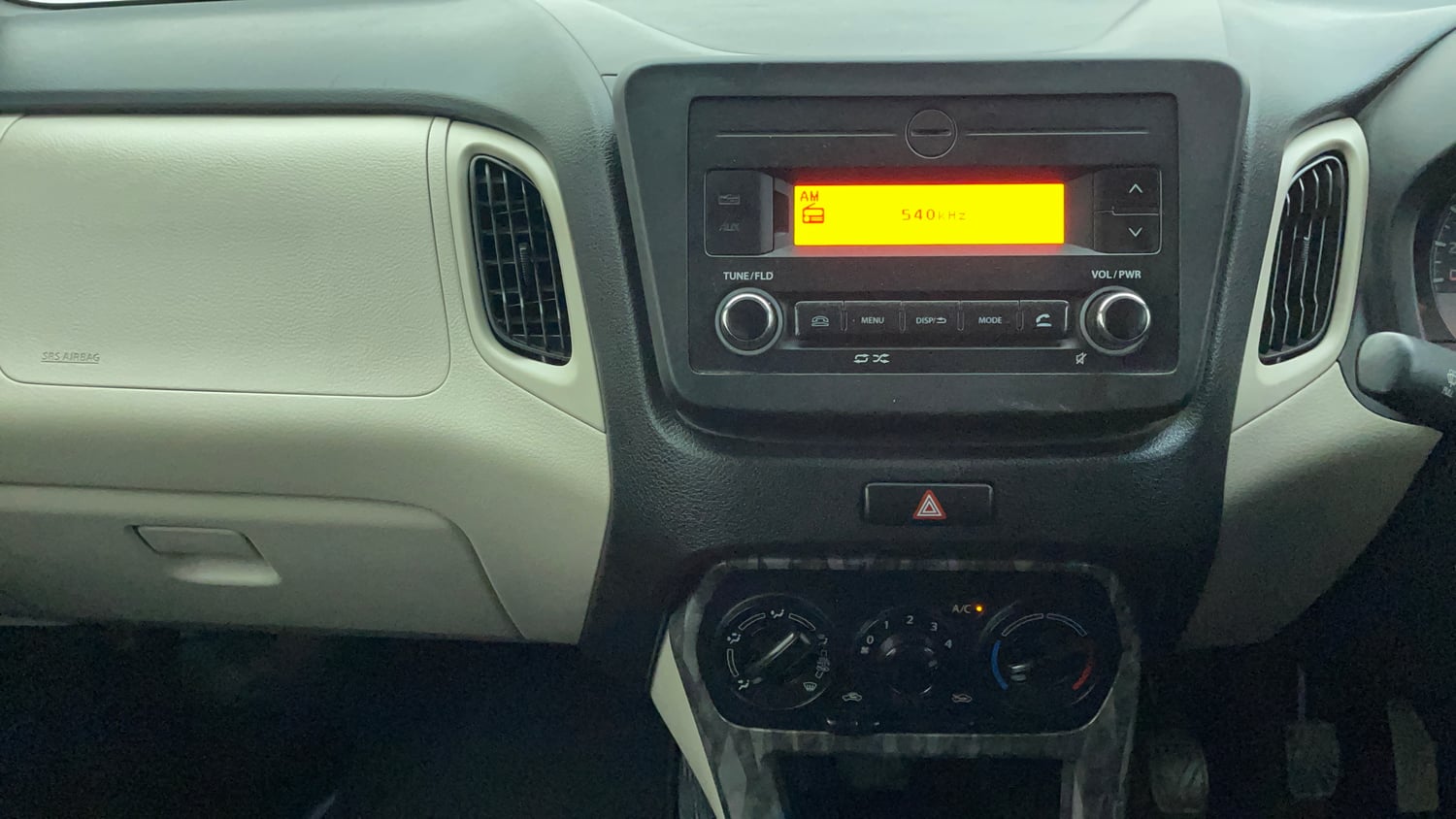 Used 2022 Maruti Suzuki Wagon R VXi (O) 1.2 Petrol Manual interior MUSIC SYSTEM & AC CONTROL VIEW