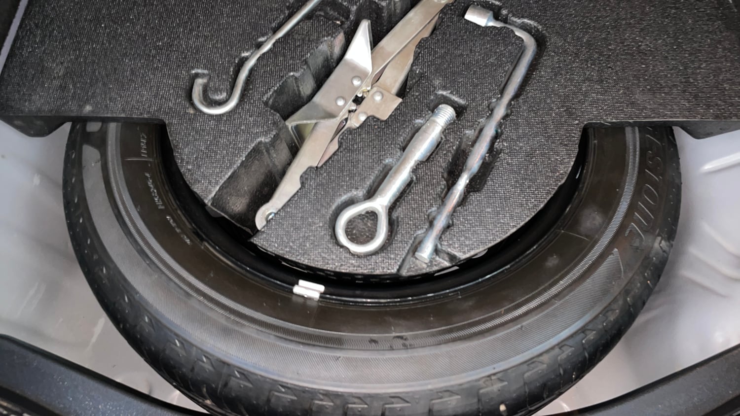 Used 2021 Honda WR-V VX MT Petrol Petrol Manual tyres SPARE TYRE VIEW