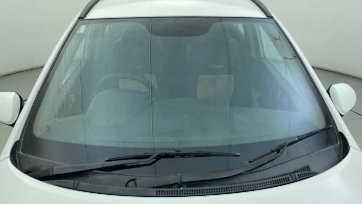 Used 2015 Hyundai Grand i10 Sportz 1.2 Kappa VTVT Petrol Manual exterior FRONT WINDSHIELD VIEW