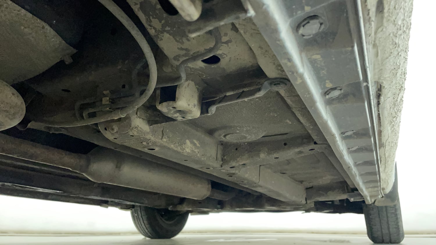 Used 2012 Maruti Suzuki Swift Dzire VXI Petrol Manual extra REAR RIGHT UNDERBODY VIEW