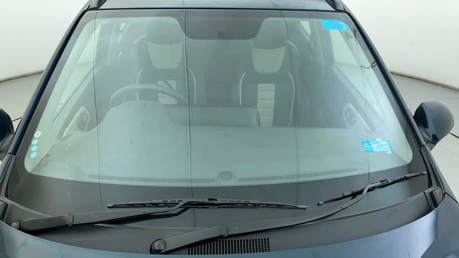 Used 2020 Hyundai Grand i10 Nios Sportz 1.2 Kappa VTVT Petrol Manual exterior FRONT WINDSHIELD VIEW