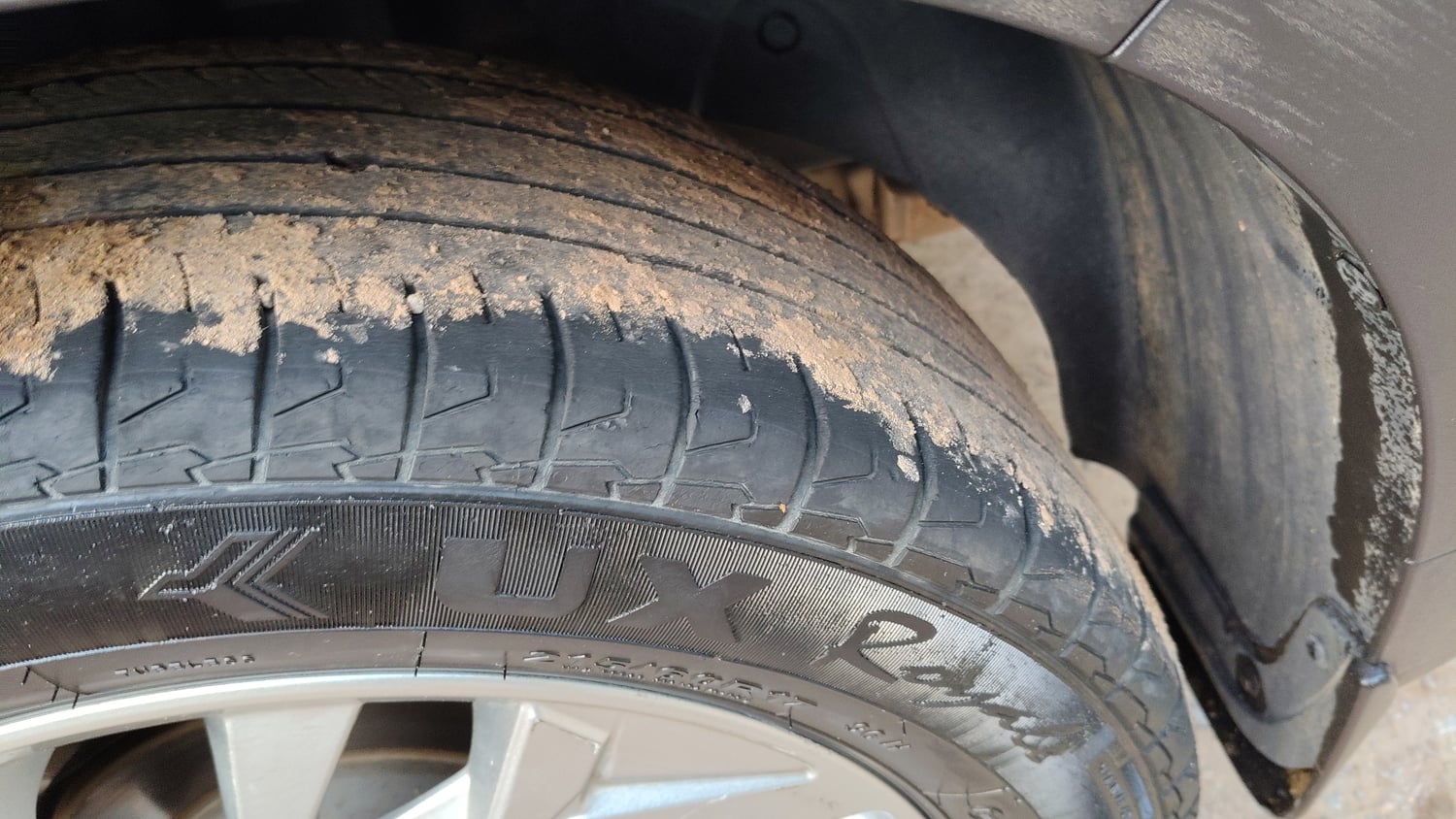 Used 2022 Hyundai Creta SX 1.5 Petrol Petrol Manual tyres LEFT REAR TYRE TREAD VIEW