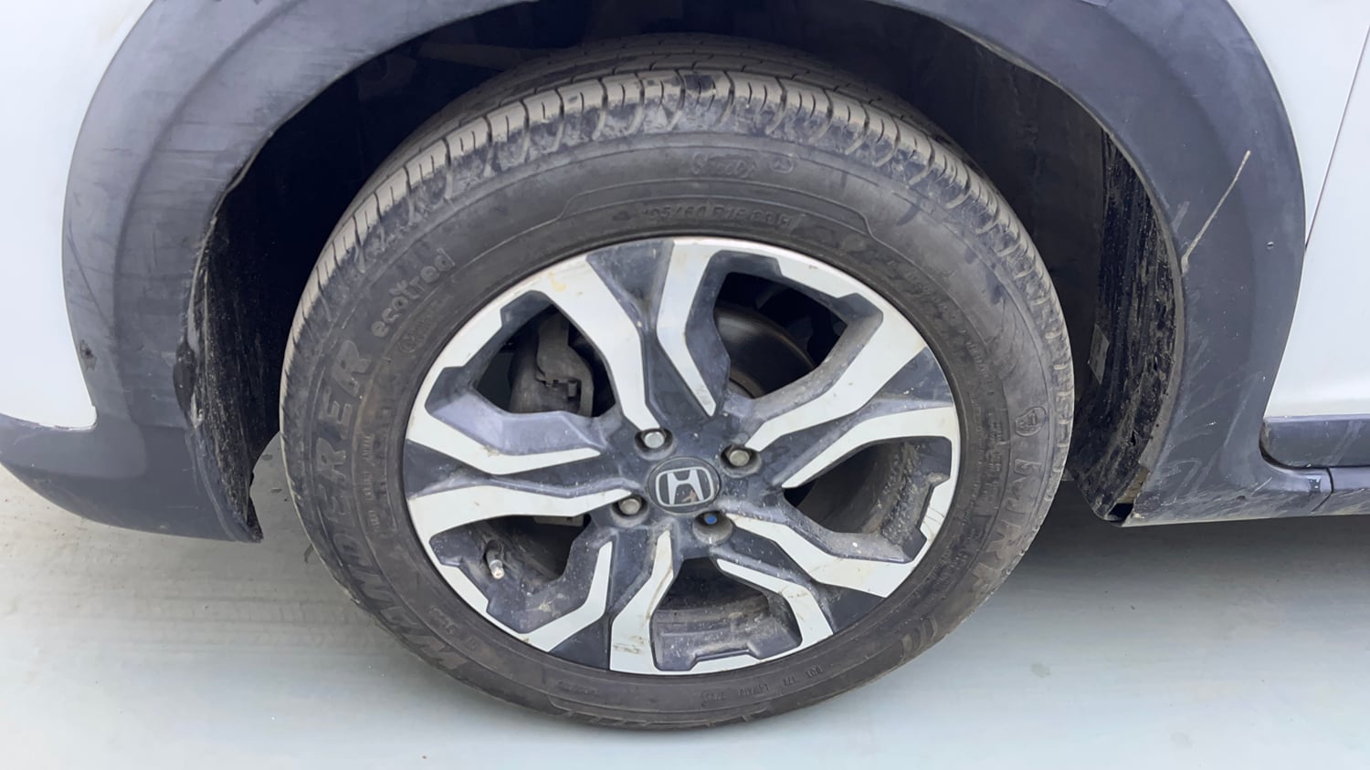Used 2018 Honda WR-V VX MT Diesel Diesel Manual tyres LEFT FRONT TYRE RIM VIEW